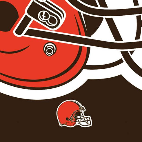 NFL Cleveland Browns Large Logo Moto E5 Play Skin